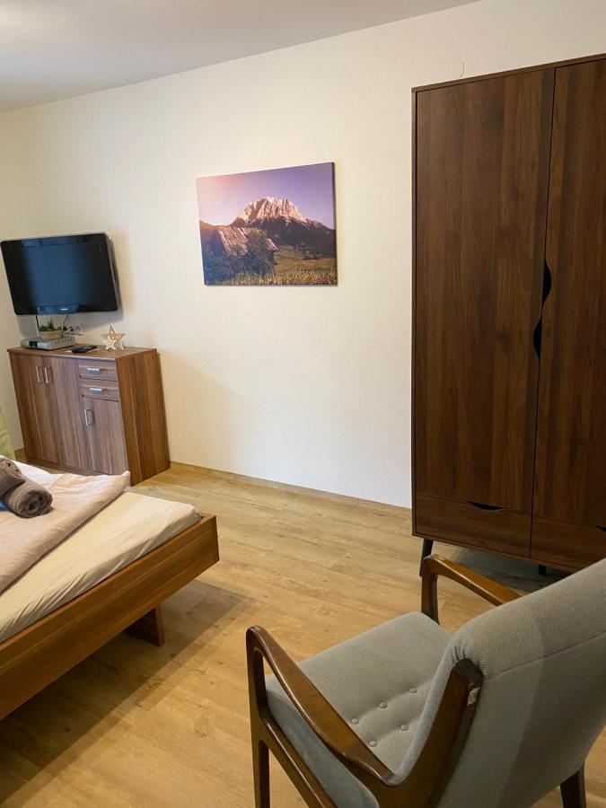 Ferienwohnung Wetterstein Lermoos Exterior foto
